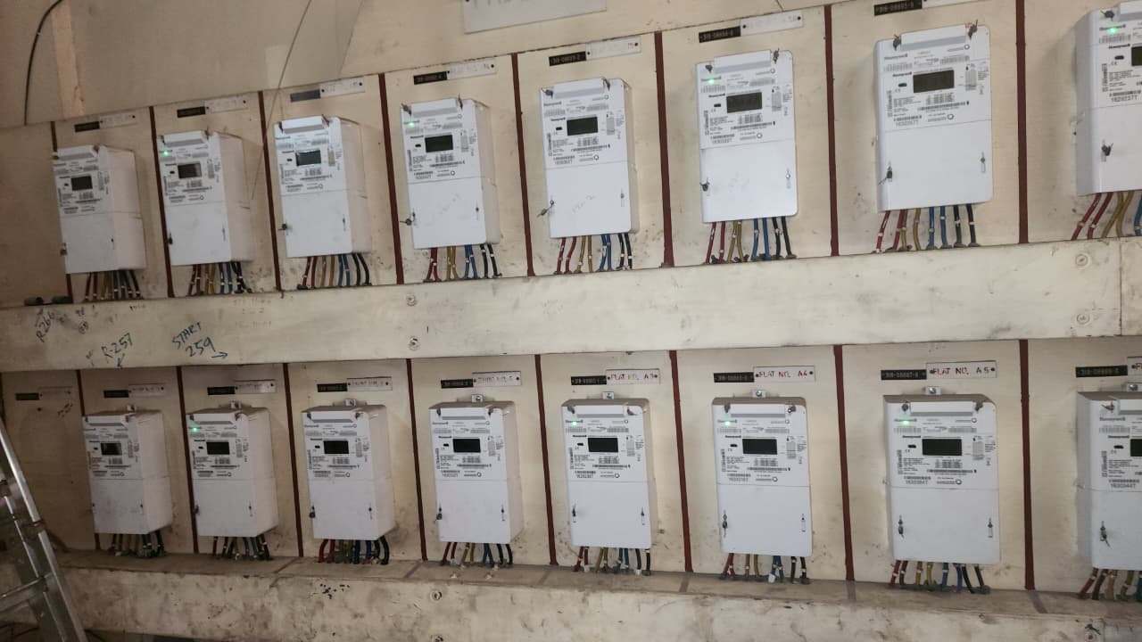 DEWA sub-meters villa cluster Dubai